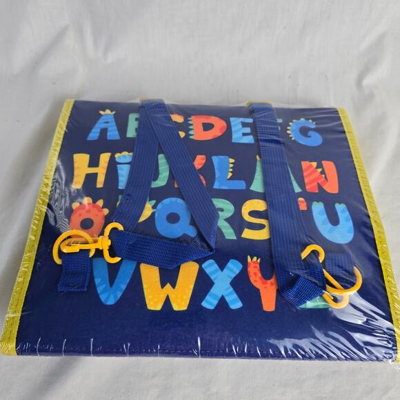 Inklab Backpack Busy Board Board Felt Book Dinosaur Toddler Age 1 - 2 New - Picture 2 of 7